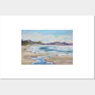 Rainbow Beach - plein air Posters and Art